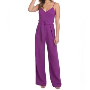 BLACK HALO Evie Belted Jumpsuit